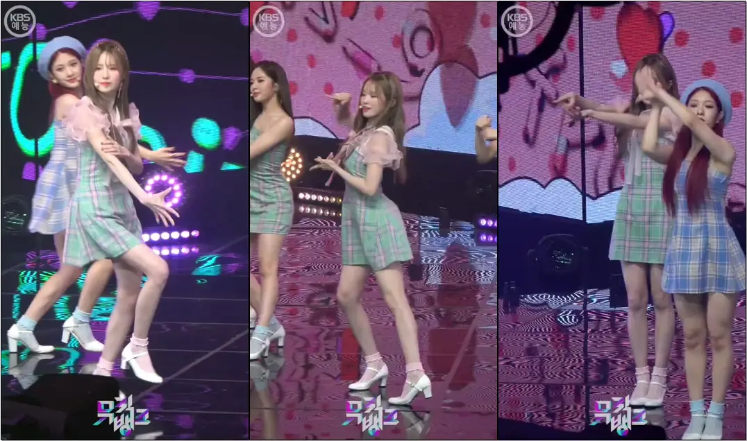 LOVE RUMPUMPUM - #프로미스나인 (#fromis_9) #송하영 / 190719 뮤직뱅크 직캠