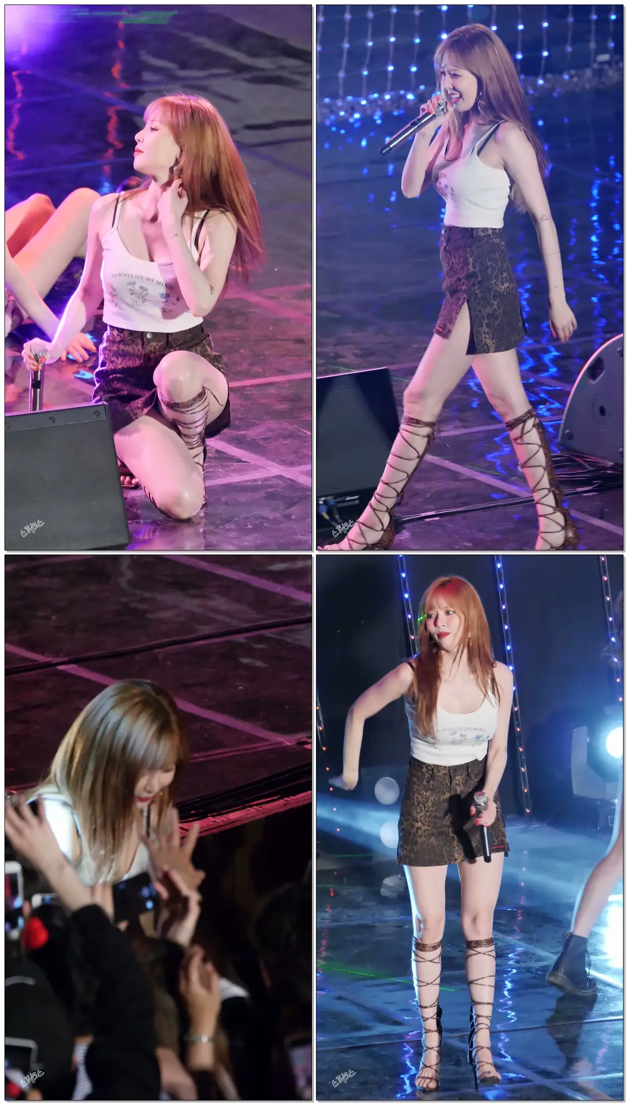 190514 #HyunA (#현아) - RED (빨개요) 직캠 (FANCAM) @한국외대글로벌캠퍼스 축제