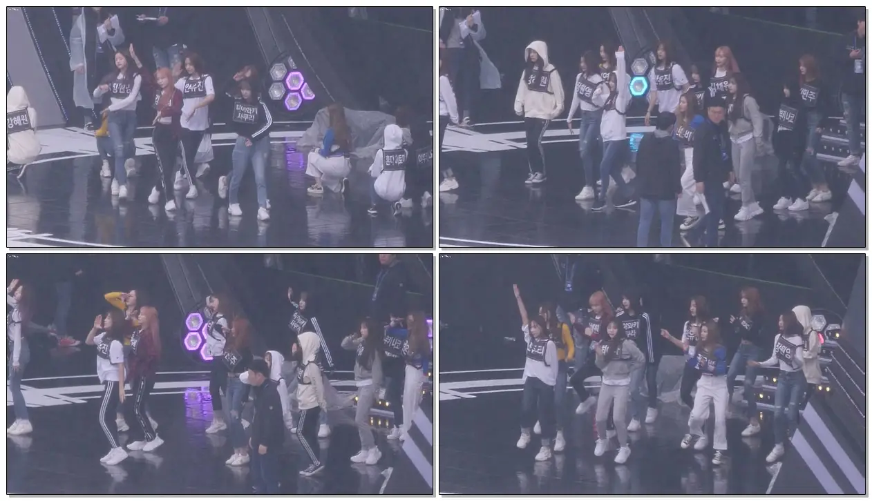 190428 IZ*ONE (#아이즈원) - #비올레타 (#Violeta) 사복 리허설 (광주 SUPER CONCERT)