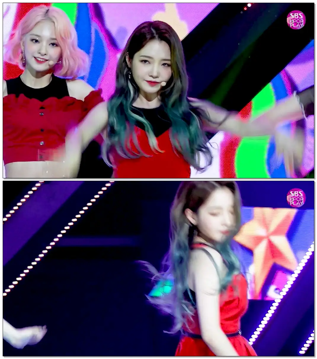 [페이스캠4K] #프로미스나인 #노지선 'FUN!' (#fromis_9 ROH JISUN #facecam)│@SBS Inkigayo_2019.6.16