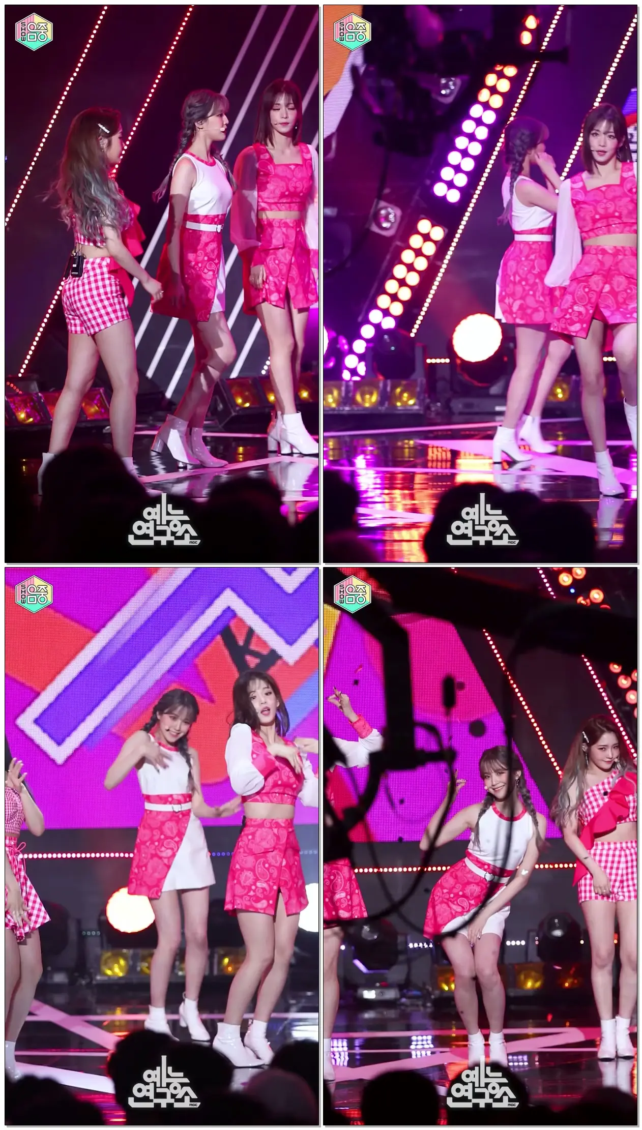 #fromis_9 - FUN! (BAEK JI HEON), #프로미스나인 - FUN! (#백지헌) @Show Music core 20190608