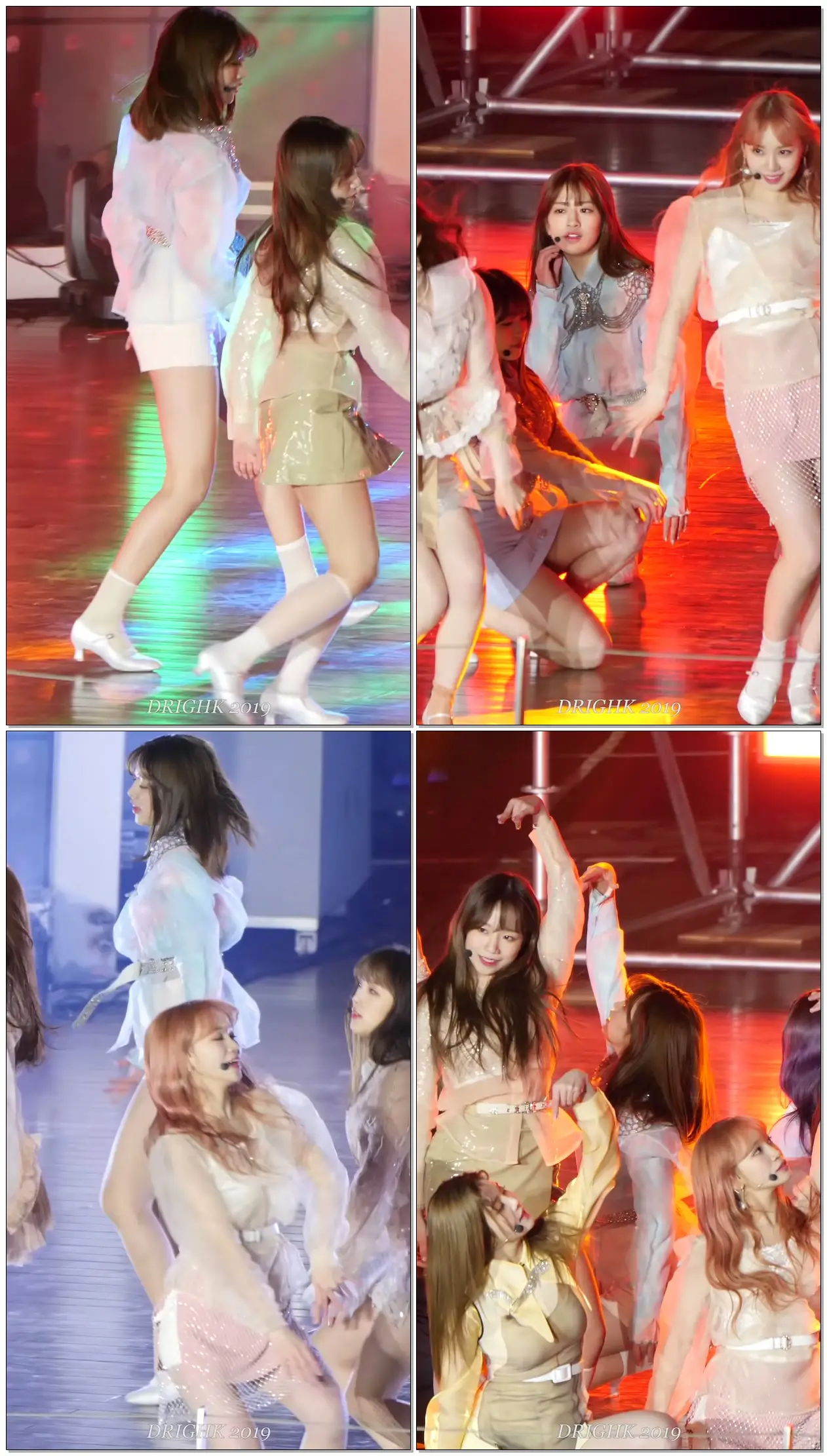 #아이즈원(IZ*ONE) #안유진 '라비앙로즈 (La Vie en Rose)' [190402 게릴라콘서트]