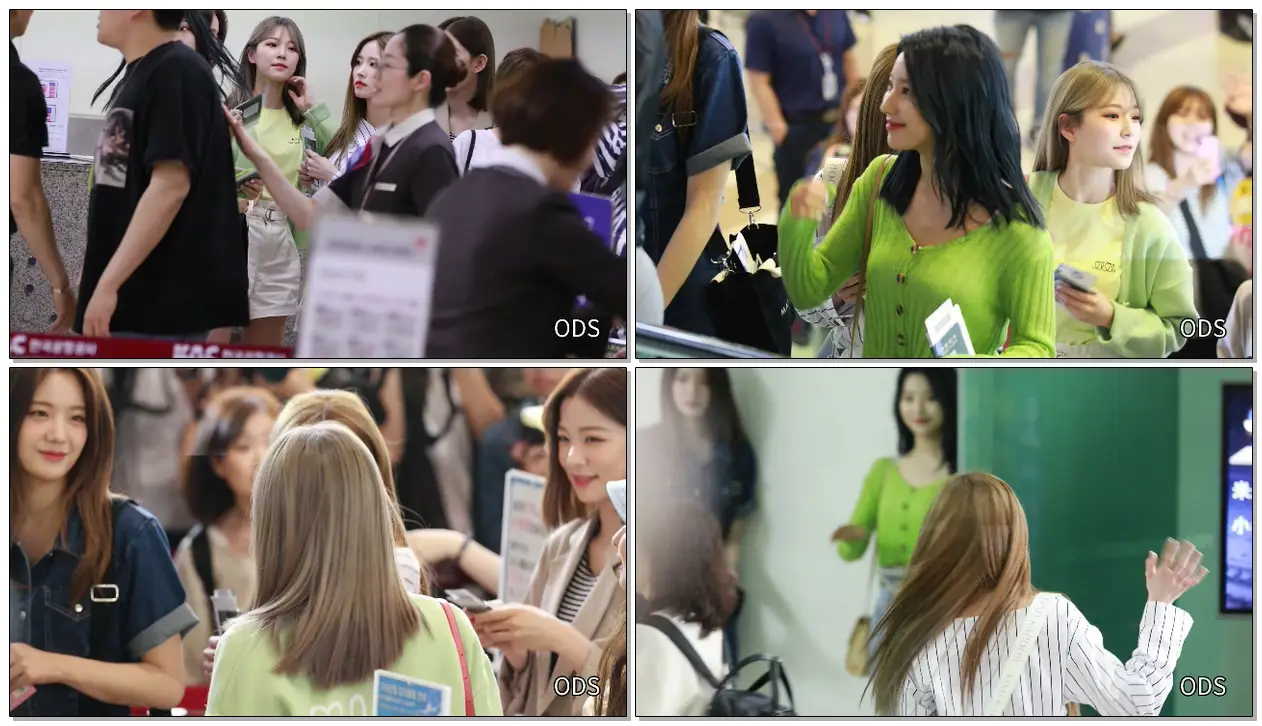190518 #프로미스나인(#fromis_9) #송하영 - 김포공항 출국