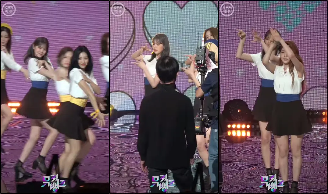 LOVE RUMPUMPUM- #프로미스나인(#fromis_9) #백지헌 / 190712 뮤직뱅크 #직캠