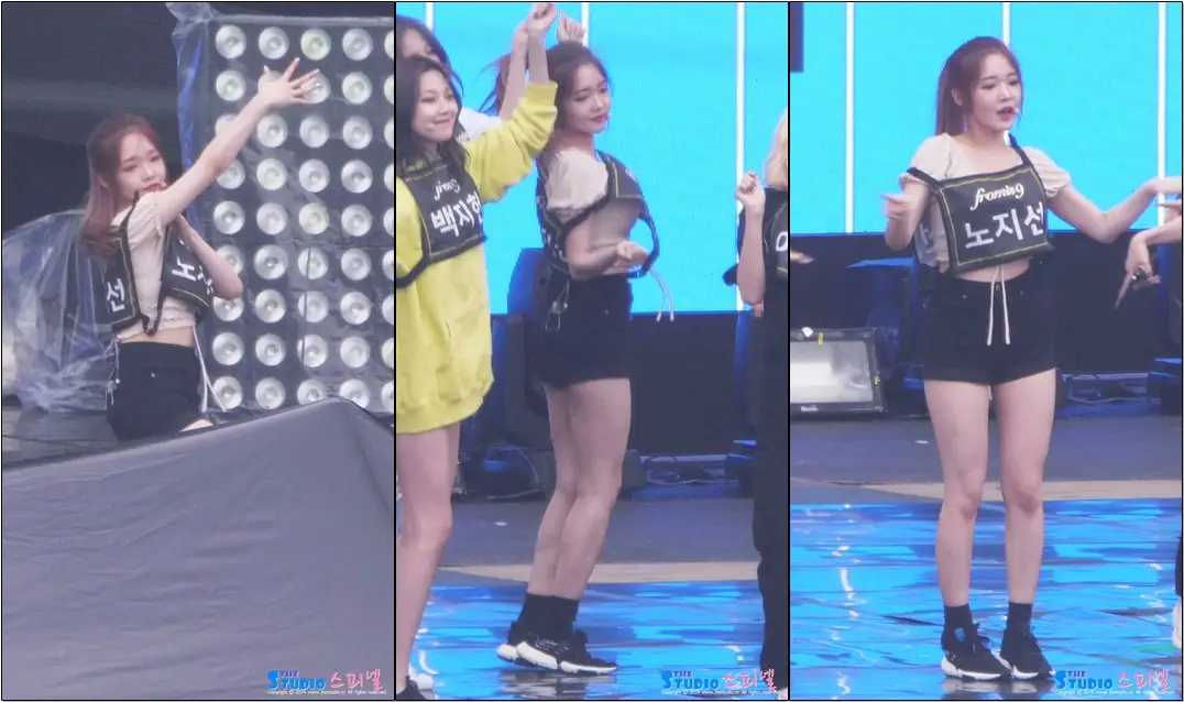 190722 #프로미스나인 #노지선 #직캠 LOVE RUMPUMPUM 사복리허설 #fromis_9 #JISUN rehearsal #fancam