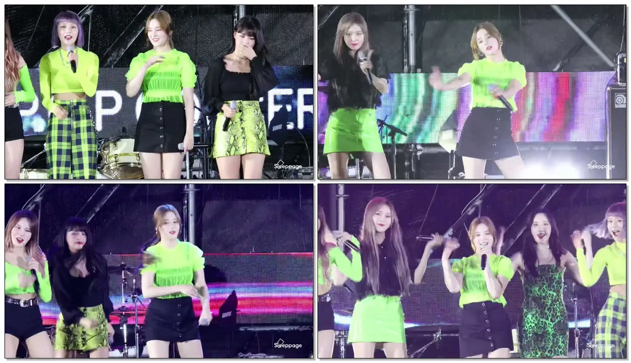 190608 #모모랜드 #MOMOLAND 암쏘핫 I'M SO HOT #낸시 #NANCY @ DMZ POP CONCERT