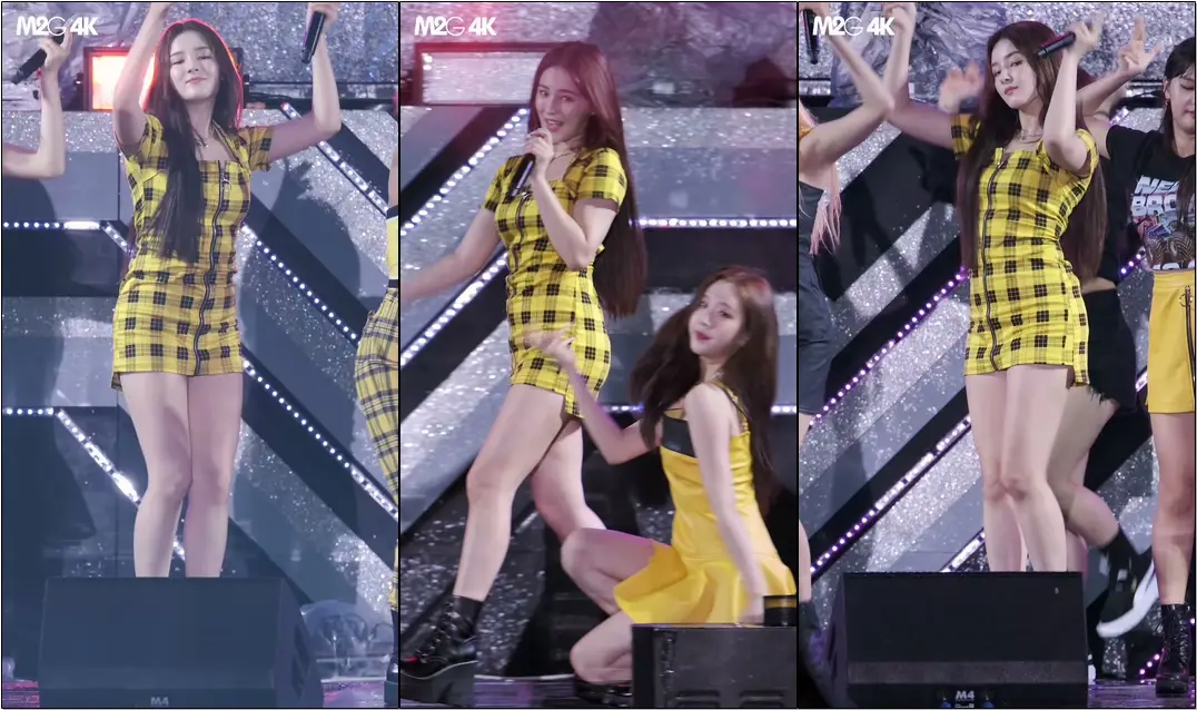 190903 #모모랜드 #Momoland #낸시 #Nancy ( I'm so Hot ) 새마을금고 음악회 #직캠 #Fancam