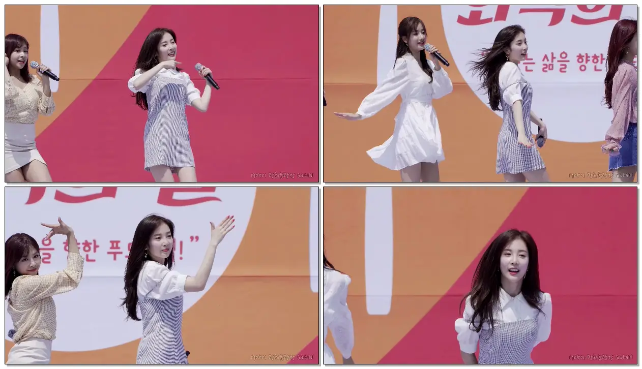 #에이프릴 #윤채경 190501 에이프릴 윤채경 '팅커벨' 직캠 @ 푸드페스타
