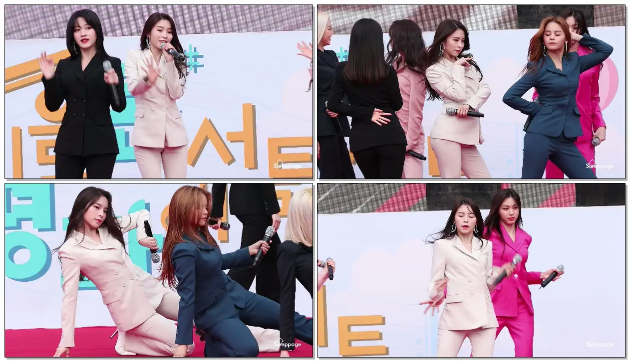190420 #씨엘씨 #CLC 블랙드레스 BRACK DRESS 엘키 ELKIE @ 평화이음콘서트