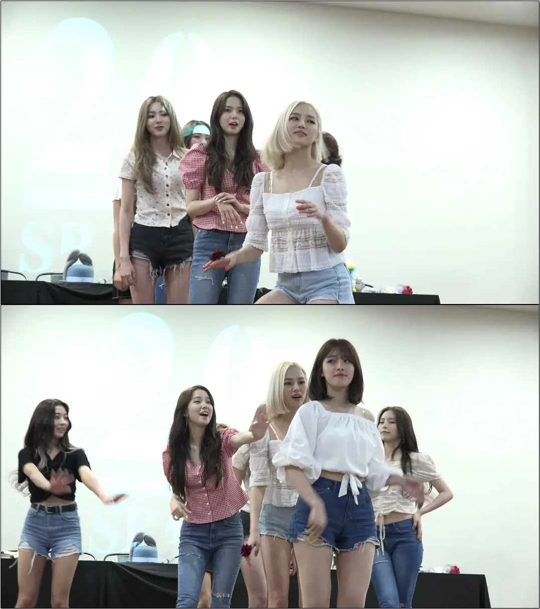 190622 #씨엘씨(#CLC) '블랙드레스(BLACK DRESS) RelayDance ver.' #직캠(#fancam) @CUBECafe Fansign