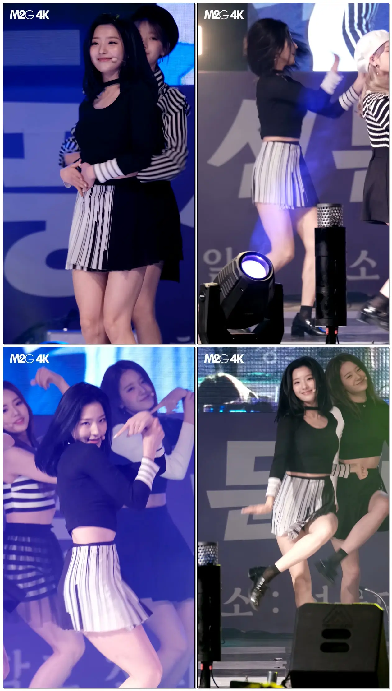 190515 #프로미스나인 #Fromis9 #이새롬 ( 두근두근 ) 선문대학교 축제
