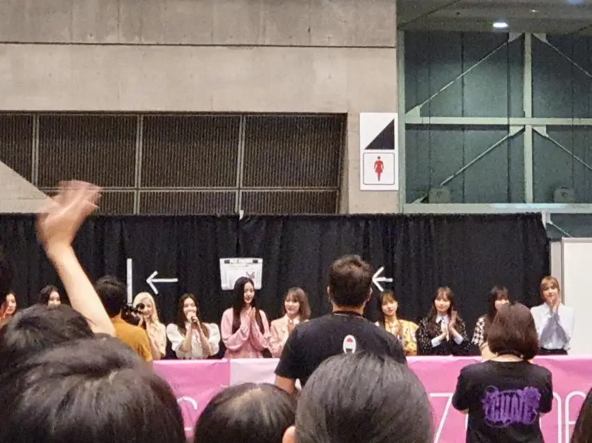#아이즈원, 세번째 일본 싱글 발표 현장
