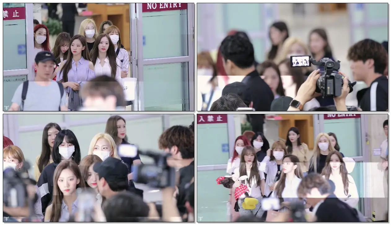 190519 #우주소녀 (#WJSN) - 김포공항 입국현장 @K-CON입국