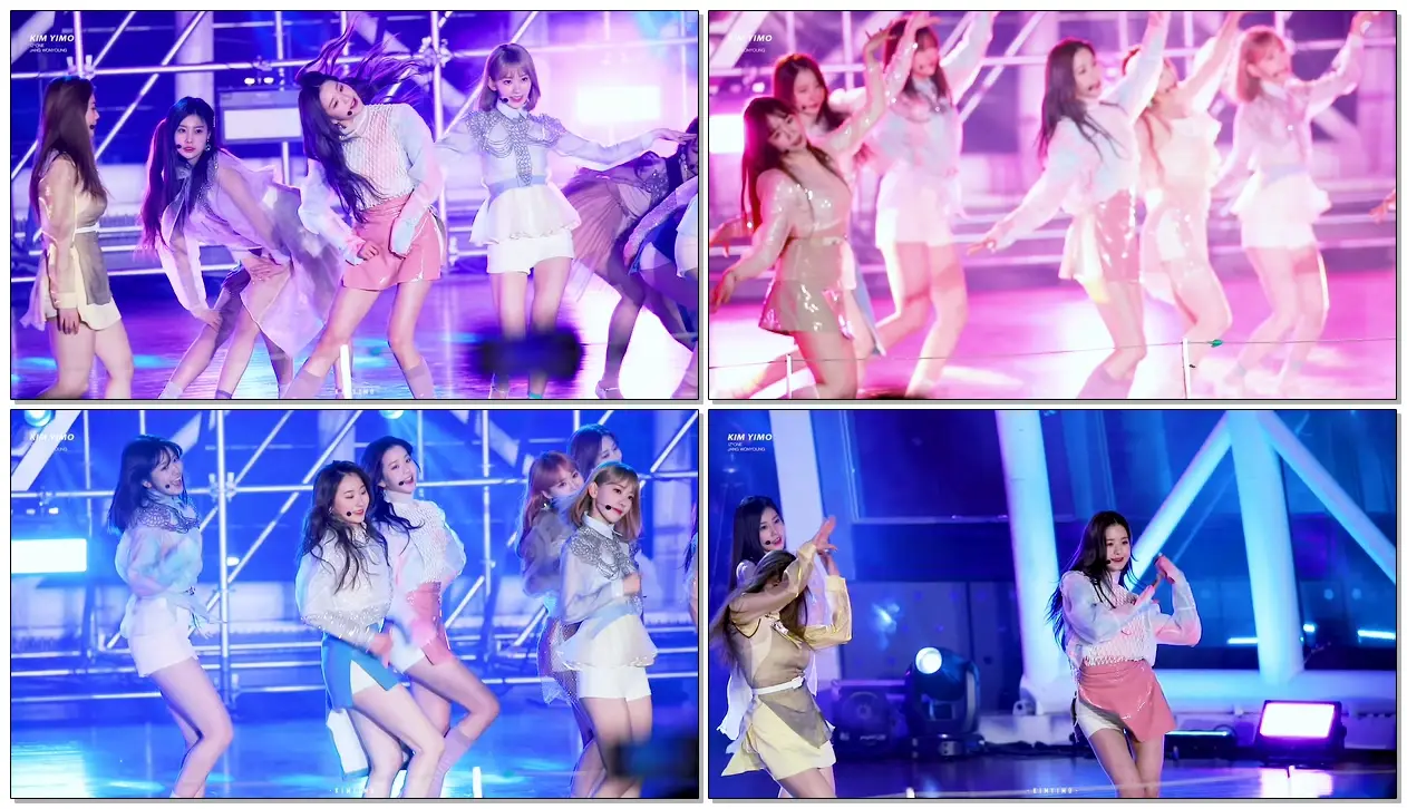 #아이즈원 #장원영 #JangWonyoung 190402 아이즈원(IZ*ONE) 여의도 게릴라콘서트 '비올레타(Violeta)' 장원영(Jang Wonyoung) 직캠