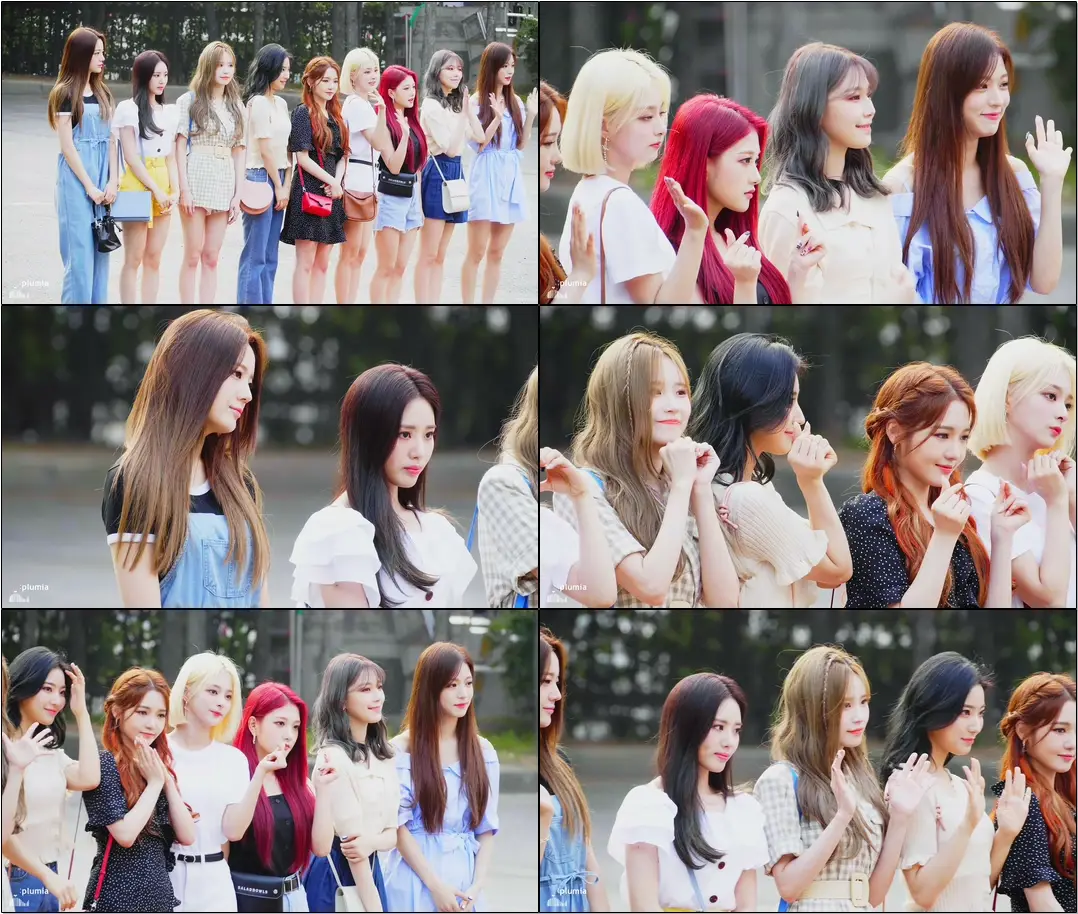 190719 #프로미스나인 #fromis_9 뮤직뱅크 출근 #직캠 / #Fancam