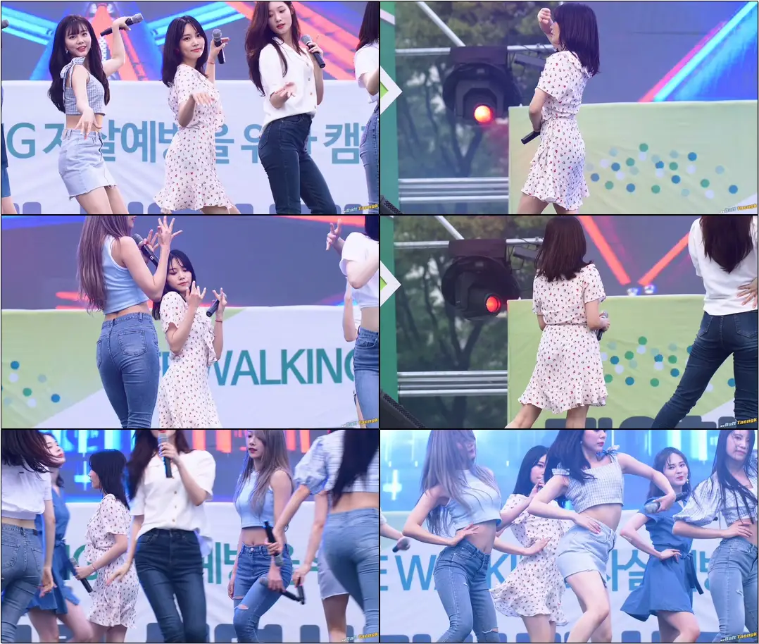 190908 #주은 #Jueun #다이아 #DIA '우와 WOOWA' #직캠 @사람사랑생명사랑걷기축제