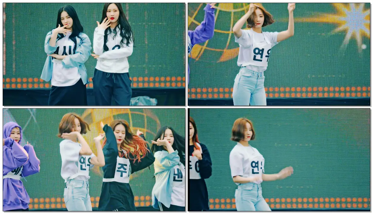 [plain clothes rehearsal] #MOMOLAND(#모모랜드) #연우(#Yeonwoo) _ I'm So Hot@190501 창원 하이파이브 음악회