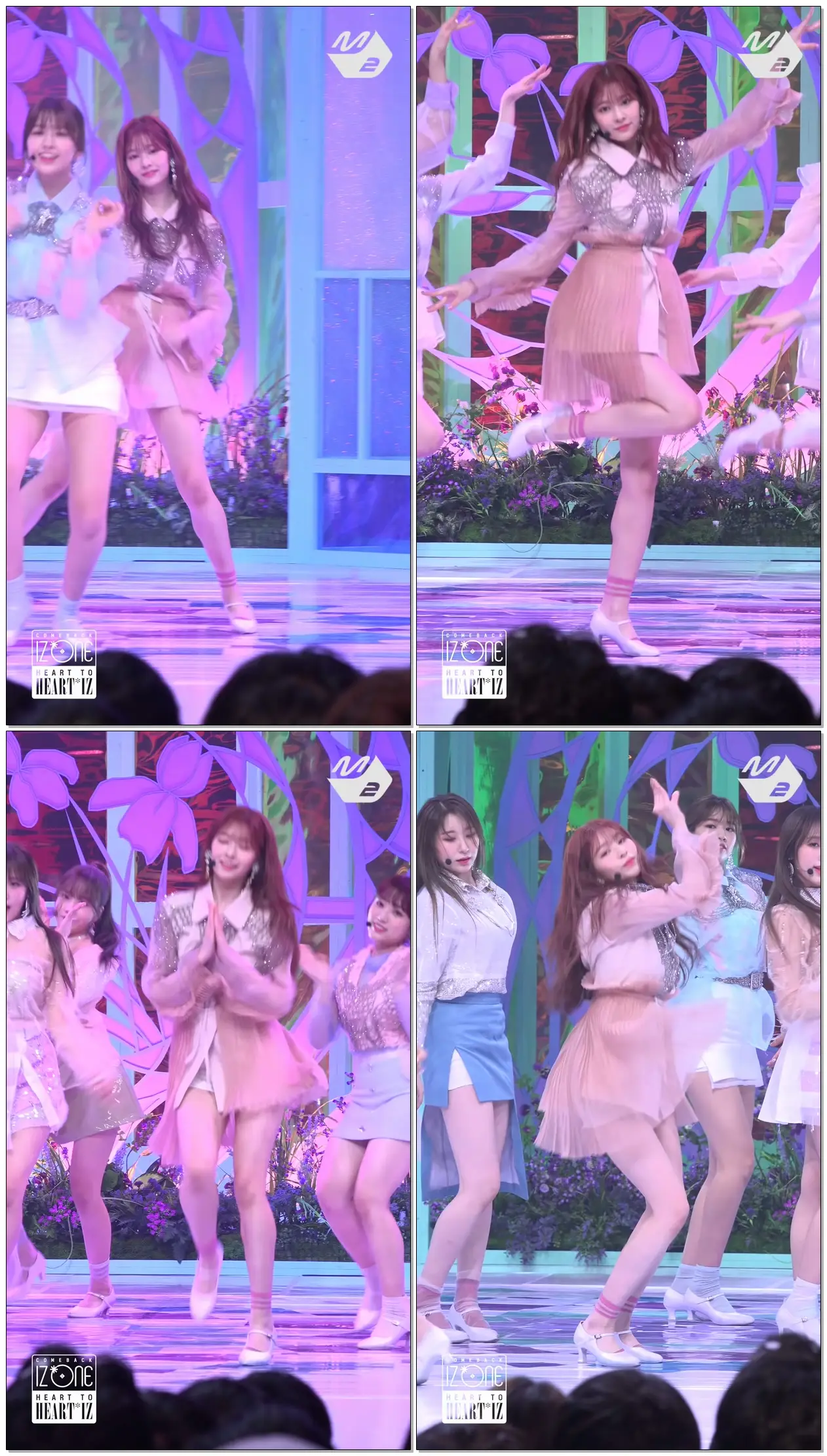#아이즈원 #김민주 직캠 '비올레타(Violeta)' (IZ*ONE Kim Minju FanCam) | @HEART TO 'HEART*IZ'_2019.04.01