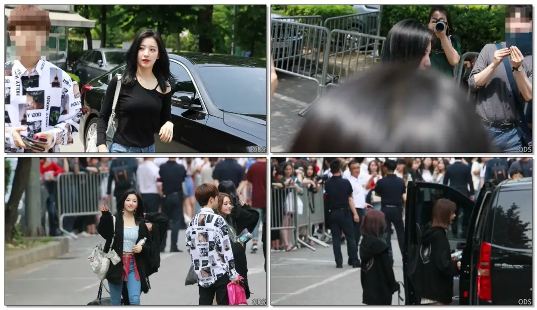 190614 #프로미스나인 (#fromis_9) 전체 - KBS 뮤직뱅크 중출 퇴근