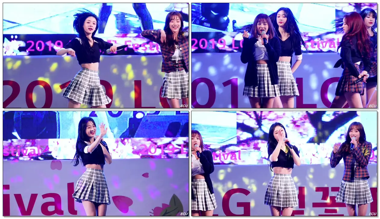 190404 #에이프릴 (#APRIL) #이진솔 (Jinsol) 팅커벨 (Tinker Bell) / 나주 LG 벚꽃 축제 직캠 FANCAM
