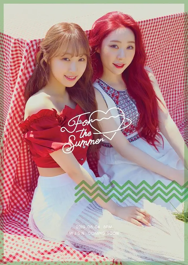 우주소녀 컴백 티저 For the Summer COMING SOON [GREEN Ver.]