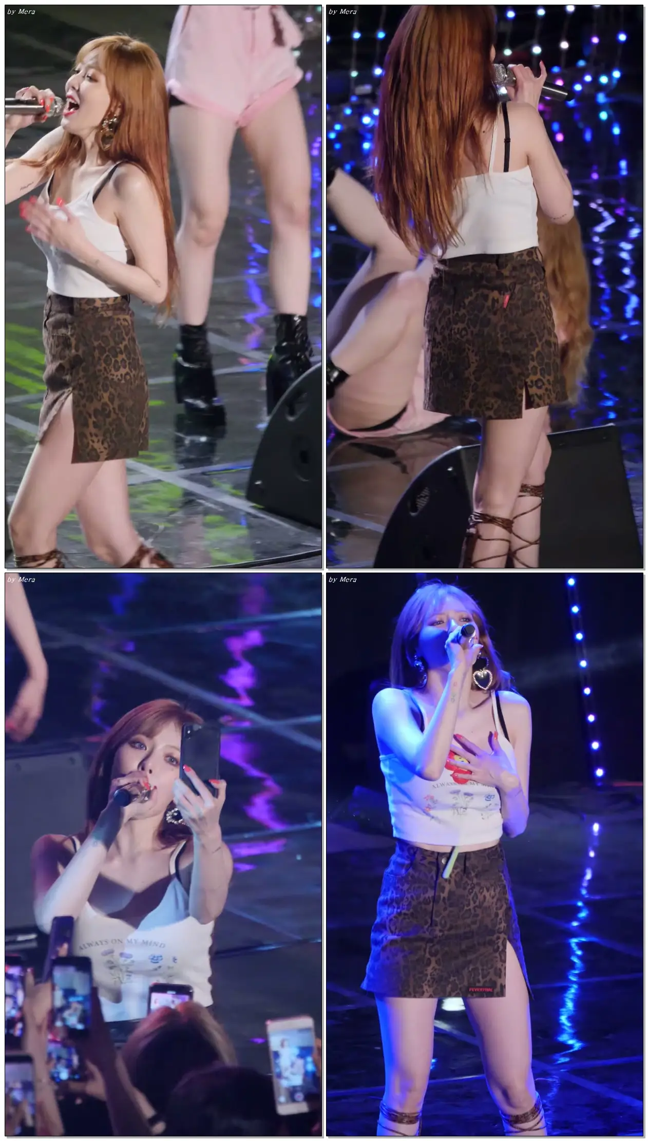 190514 #현아 (#HYUNA) 품은 꽃을 주는 역대급 팬서비스 Bubble Pop!(버블팝) 직캠 Fancam (한국외대축제)