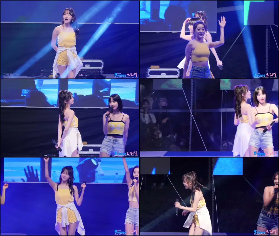 190919 벌레보고 도망가는 #우주소녀 #루다 #직캠 'My Type' #WJSN #LUDA #fancam @ 강원대 축제
