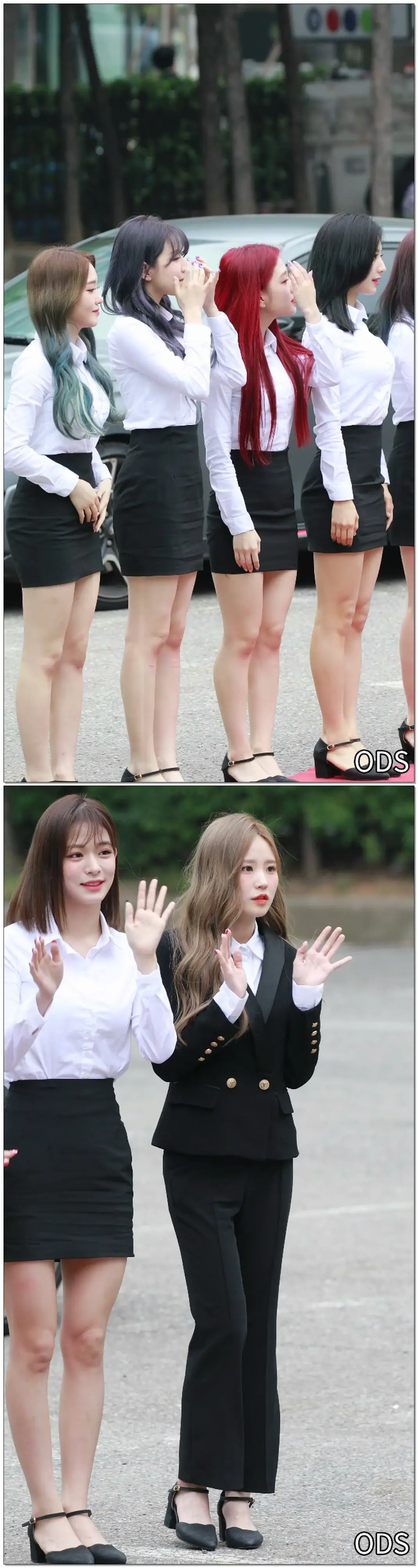 190614 #프로미스나인 (#fromis_9) #송하영 - KBS 뮤직뱅크 출근길