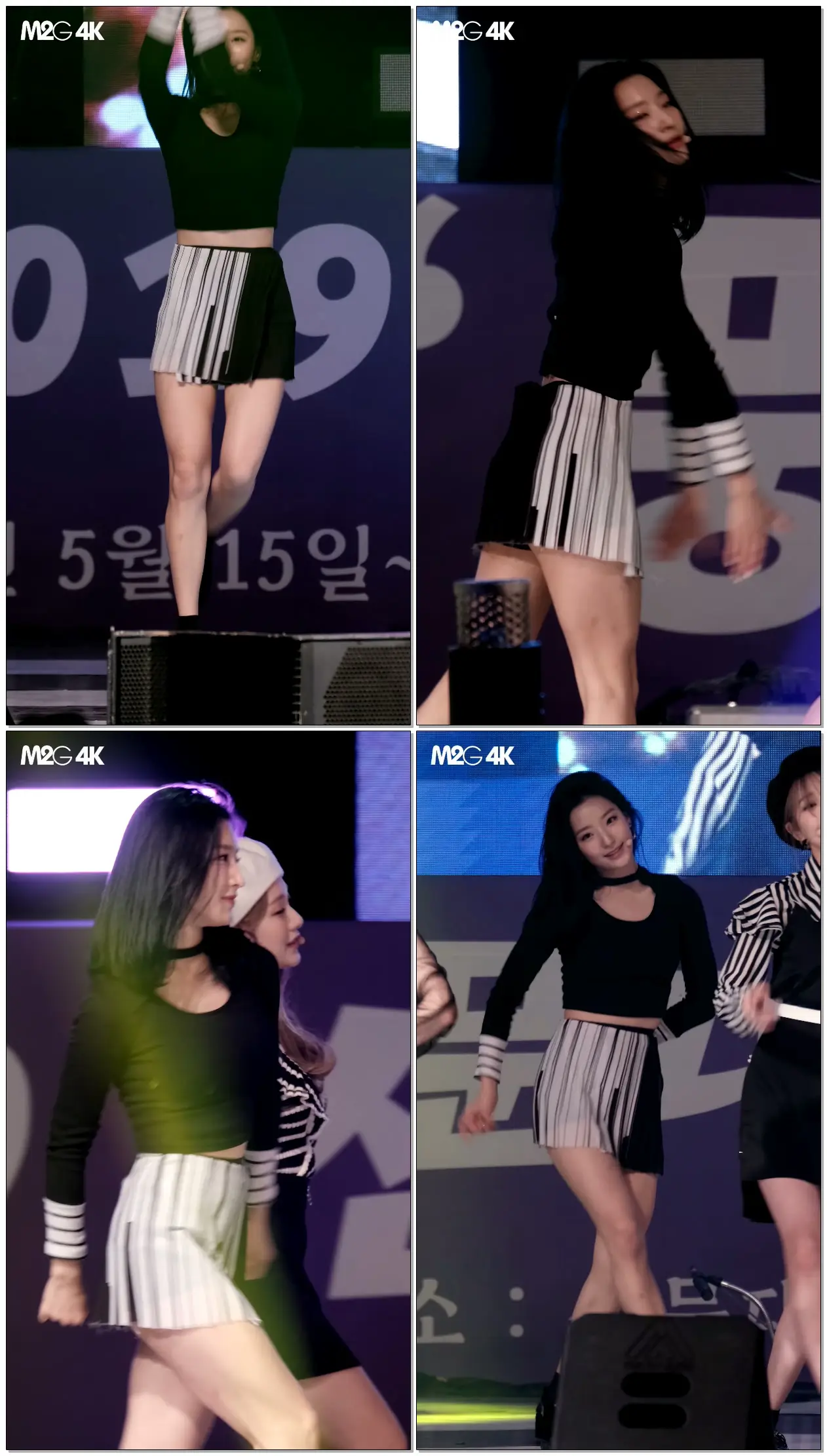 190515 #프로미스나인 #Fromis9 #이새롬 ( 유리구두 ) 선문대학교 축제