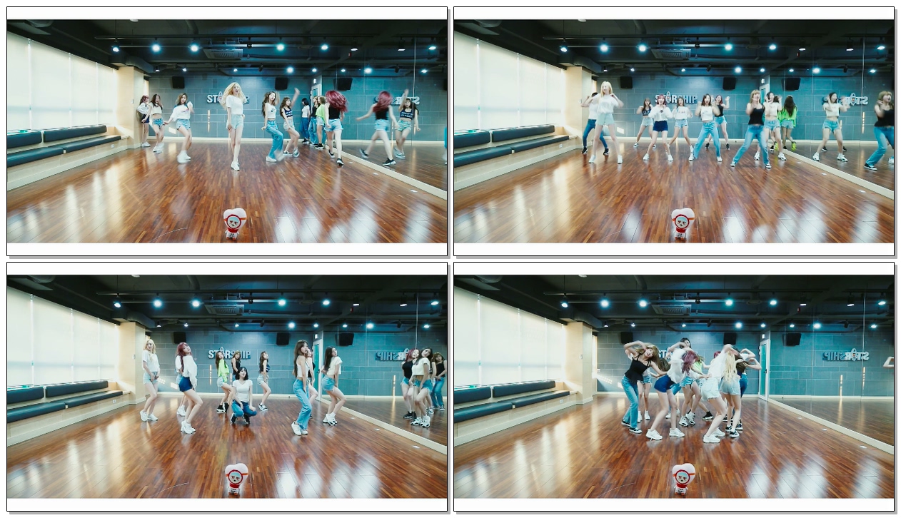 [Dance Practice] #우주소녀 (#WJSN) - Boogie Up Fixed Cam Ver.