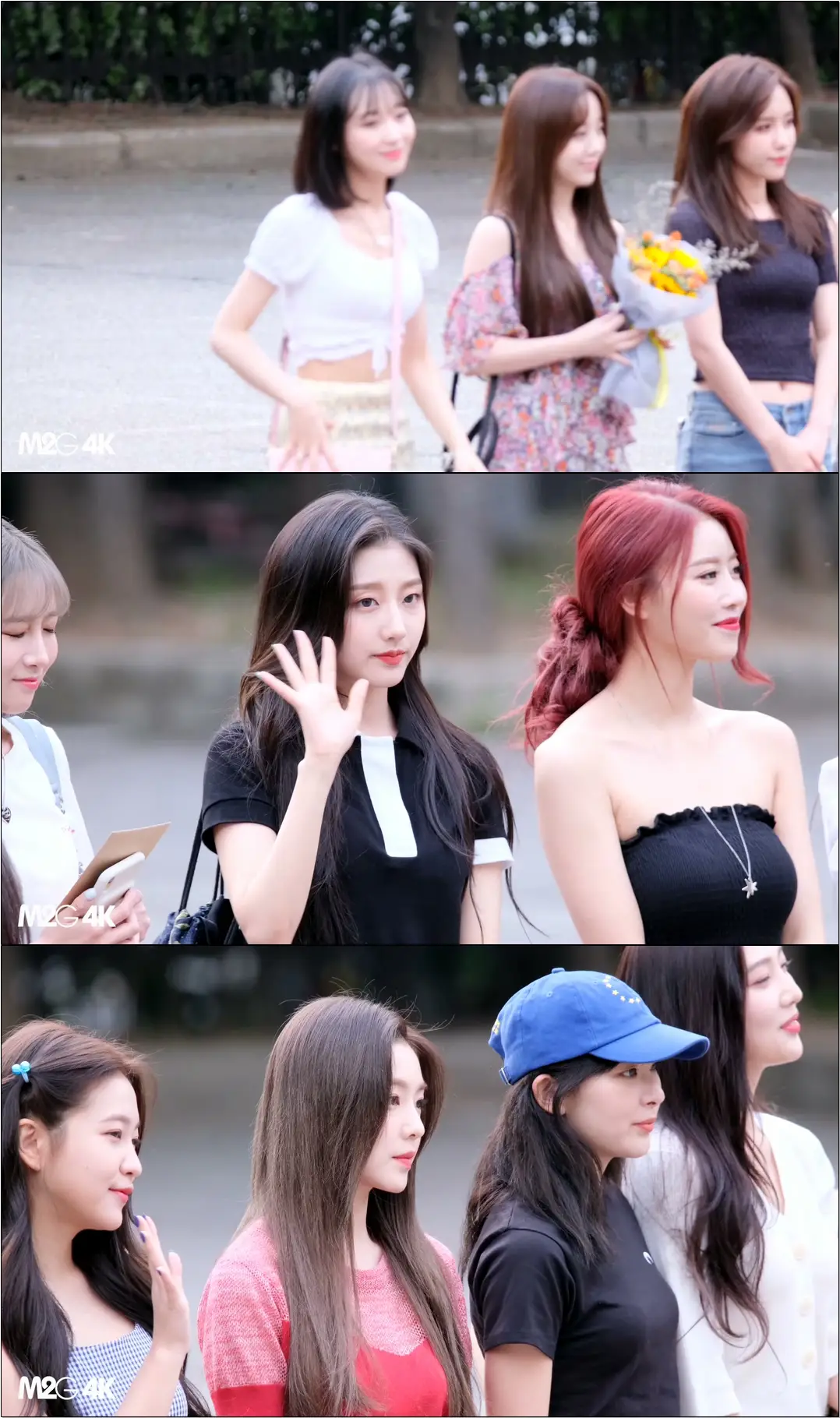 190628 #러블리즈 #Lovelyz, #레드벨벳 #RedVelvet - 뮤직뱅크 출근길 #직캠 #Fancam