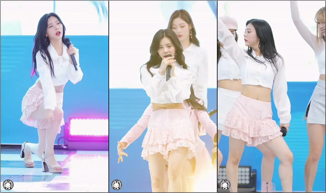 190706 #다이아 #은채 #직캠 '우와(WOOWA)' #DIA(#EUNCHAE) #Fancam @철원 평화이음콘서트 동송시장