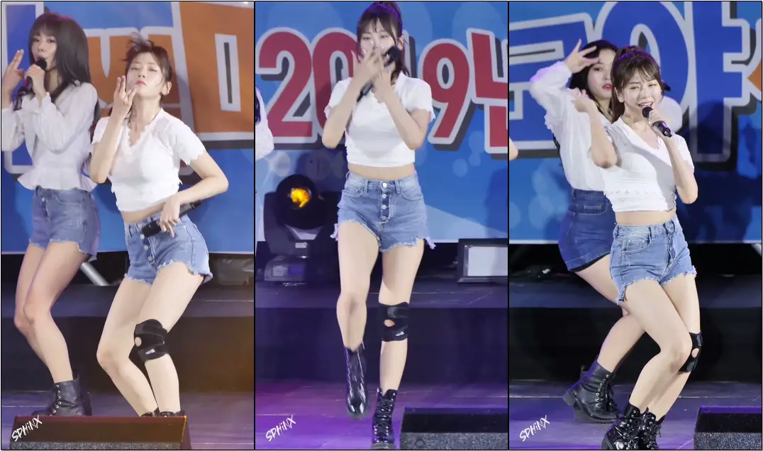 190730 Dreamcatcher, 지유 - 피리 (#드림캐쳐, JiU, PiRi @코야썸머페스티벌) #직캠 #FANCAM