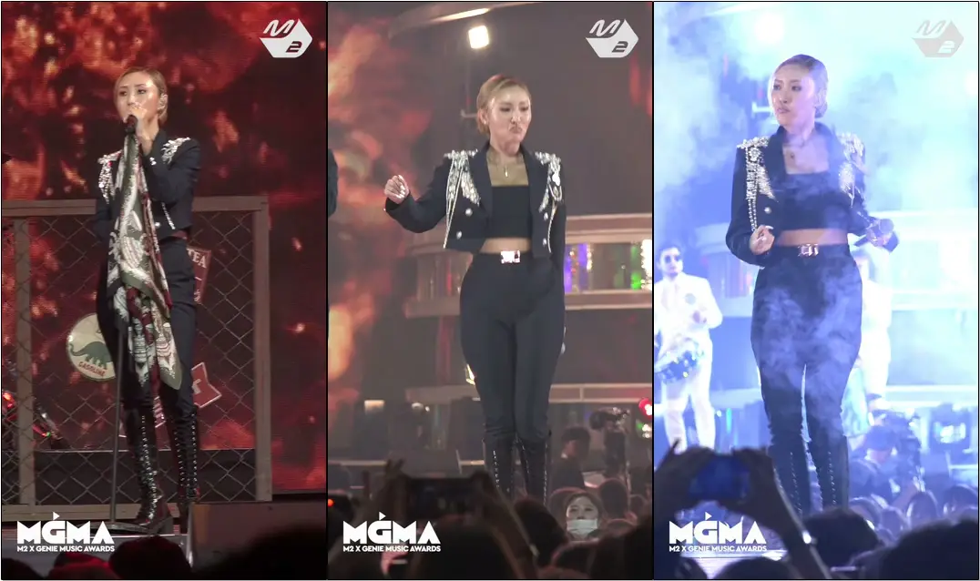 #마마무 #화사 #직캠 '고고베베(gogobebe)' Rock Ver. (#MAMAMOO #Hwasa #FanCam) | @MGMA_2019.8.1