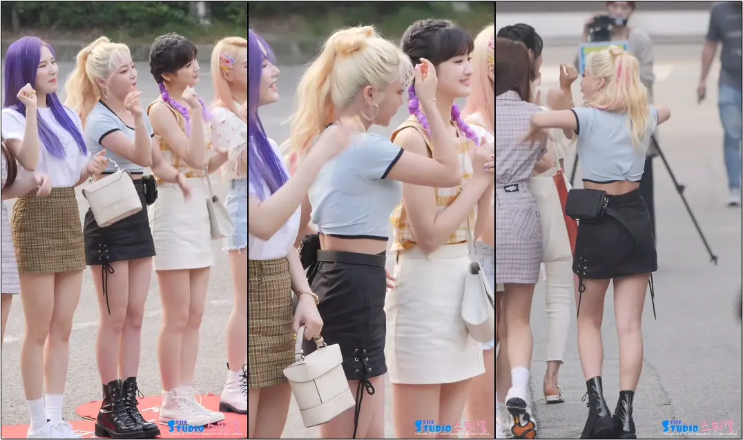 190719 세러데이 (SATURDAY) 초희 CHOHEE 뮤직뱅크 출근길 직캠