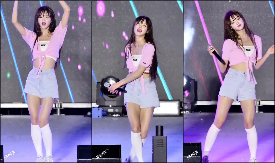 190802 OH MY GIRL, #유아 - 미제 (#오마이걸, #YOOA, Case No.L5VE @진주수상뮤직페스티벌) #직캠 #FANCAM