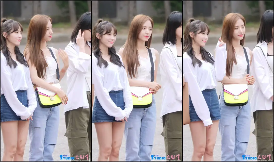 190628 #우주소녀 #WJSN #보나 #BONA 뮤직뱅크 상반기 결산 출근길 #직캠