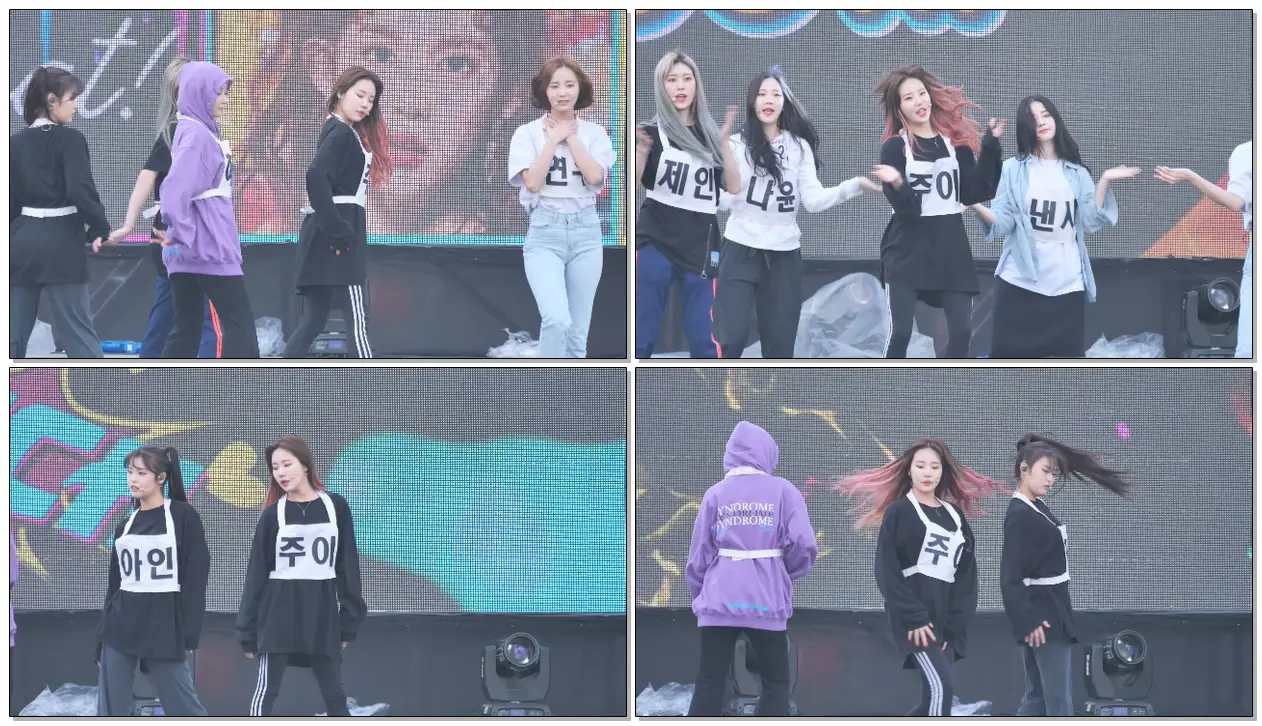 [rehearsal] 190501 #모모랜드 #MOMOLAND #주이 #Jooe 뿜뿜 Bboom Bboom @하이파이브 창원
