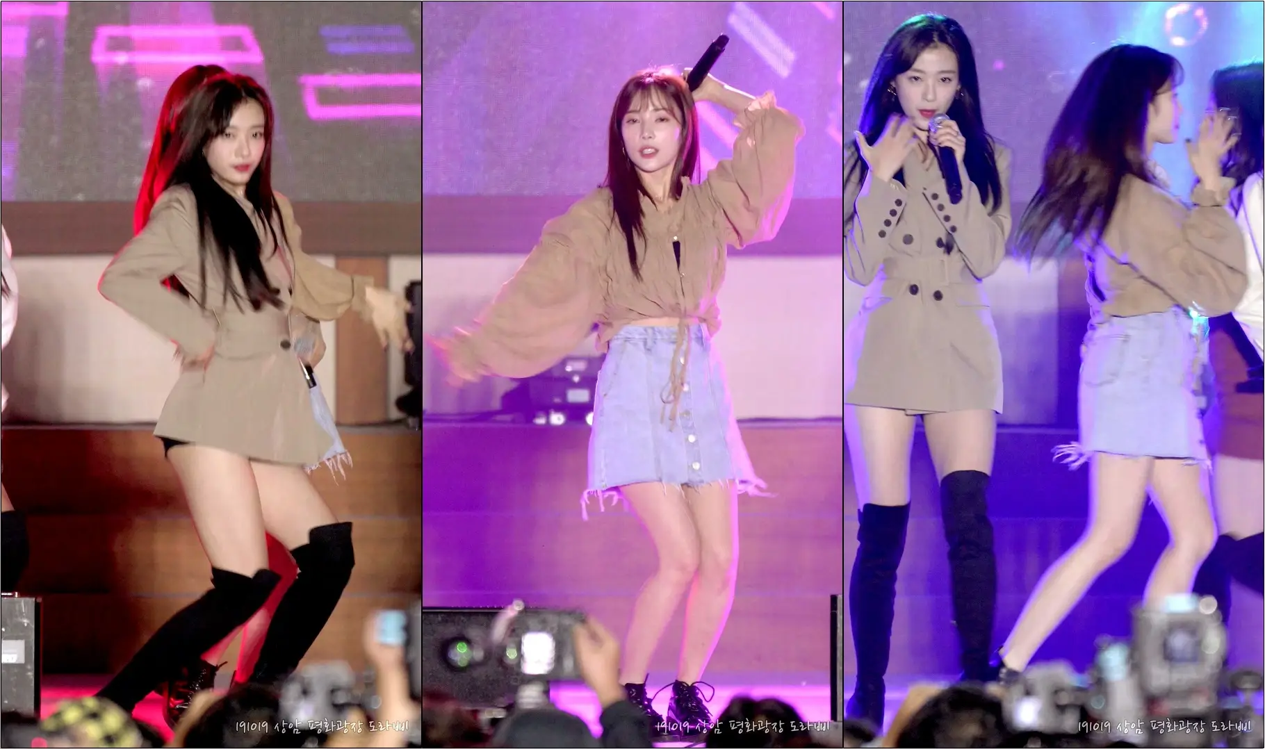 191019 #에이프릴 #윤채경 '예쁜게 죄' #직캠