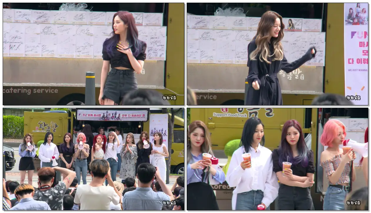 190608 #프로미스나인 (#fromis_9) - 미니팬미팅 (fan meeting) #직캠(#Fancam) @상암 물빛 문화 공원