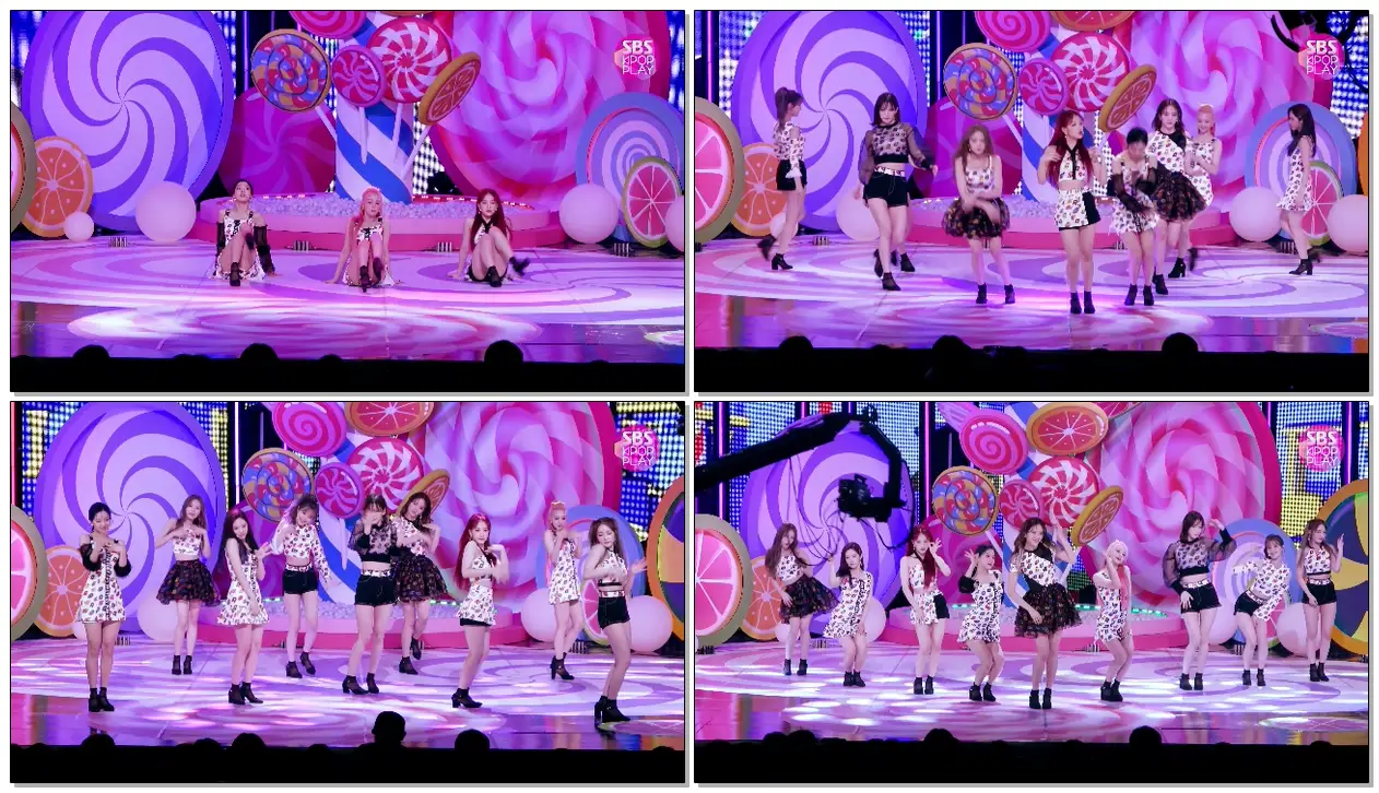 #프로미스나인(#fromis_9) 공식 #직캠 'FUN' @SBS Inkigayo_2019.6.9