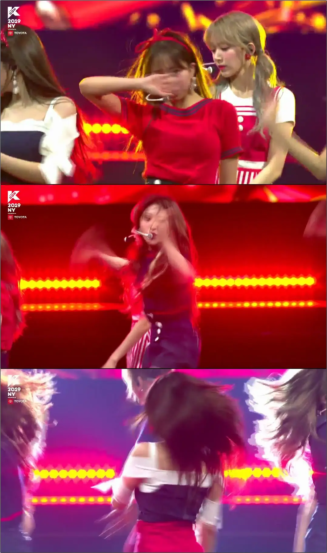 190706 KCON NY IZ*ONE(#아이즈원) 라비앙로즈 Cut (La Vie En Rose)