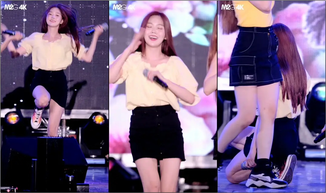 190727 #오마이걸 #효정 ( 비밀정원 ) 봉화은어축제 #직캠 #Fancam
