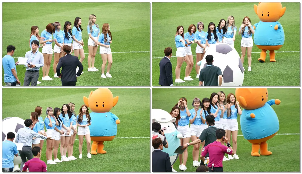 190526 #MOMOLAND(#모모랜드) #낸시 #NANCY 시축 @ 대구 FC