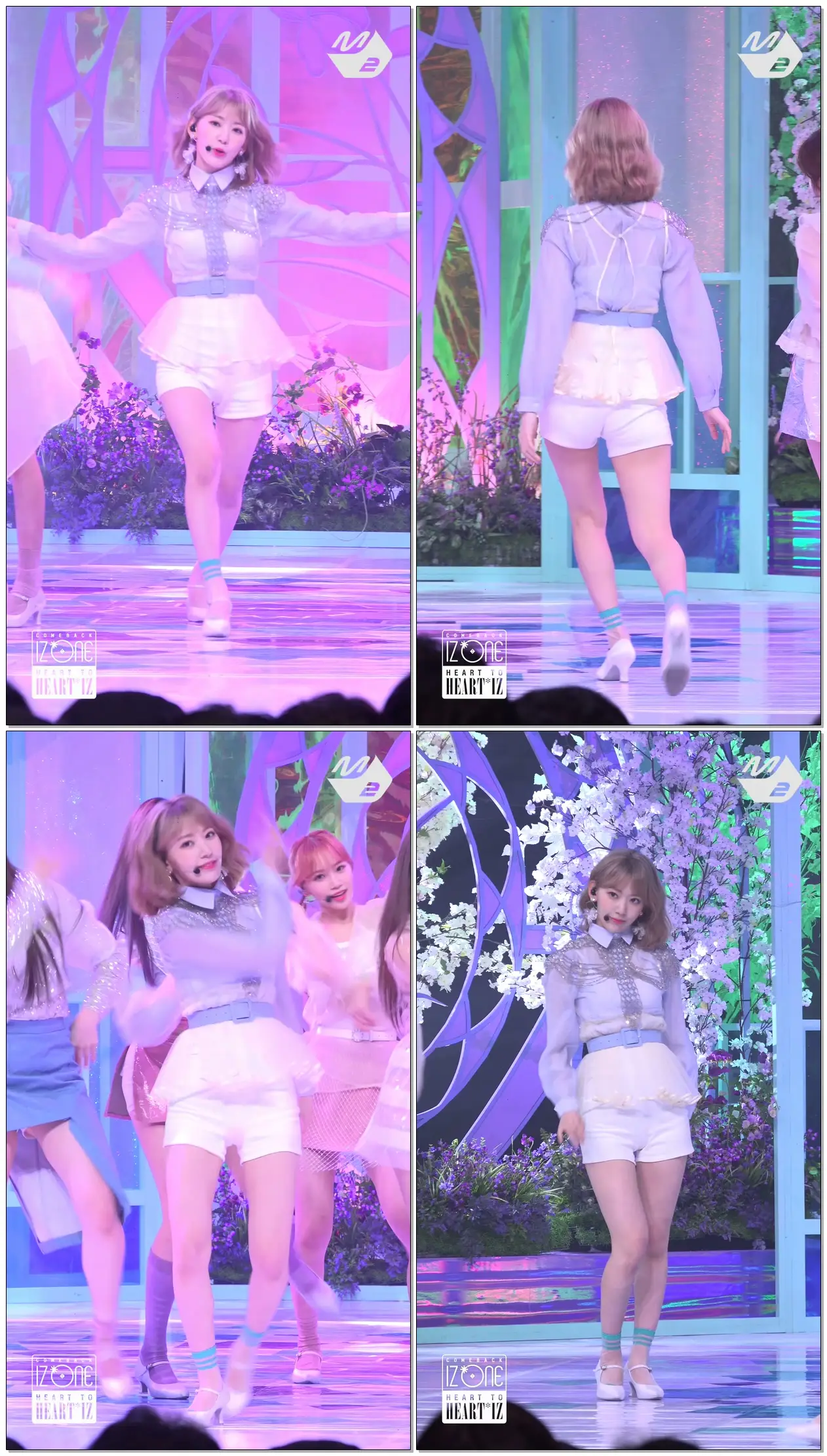 #아이즈원 #미야와키사쿠라 직캠 '비올레타(Violeta)' (IZ*ONE Sakura FanCam) | @HEART TO 'HEART*IZ'_2019.04.01