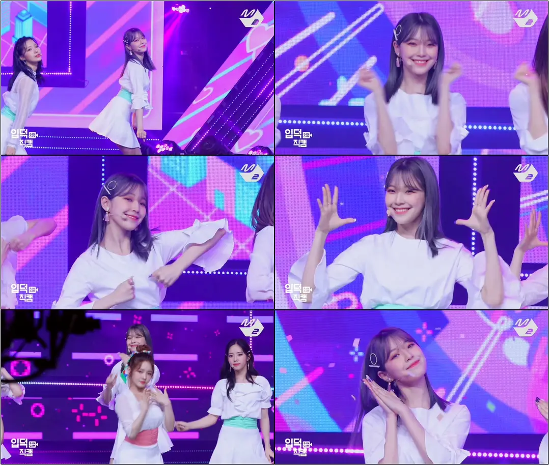 [입덕직캠] #프로미스나인 #백지헌 #직캠 'LOVE RUMPUMPUM’ (#fromis_9 BAEK JI HEON #FanCam) | @MCOUNTDOWN_2019.7.18