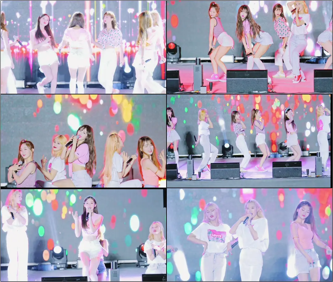 OH MY GIRL(#오마이걸) _ Remember Me(불꽃놀이)@190802 진주수상페스티벌 #Fancam#/직캠