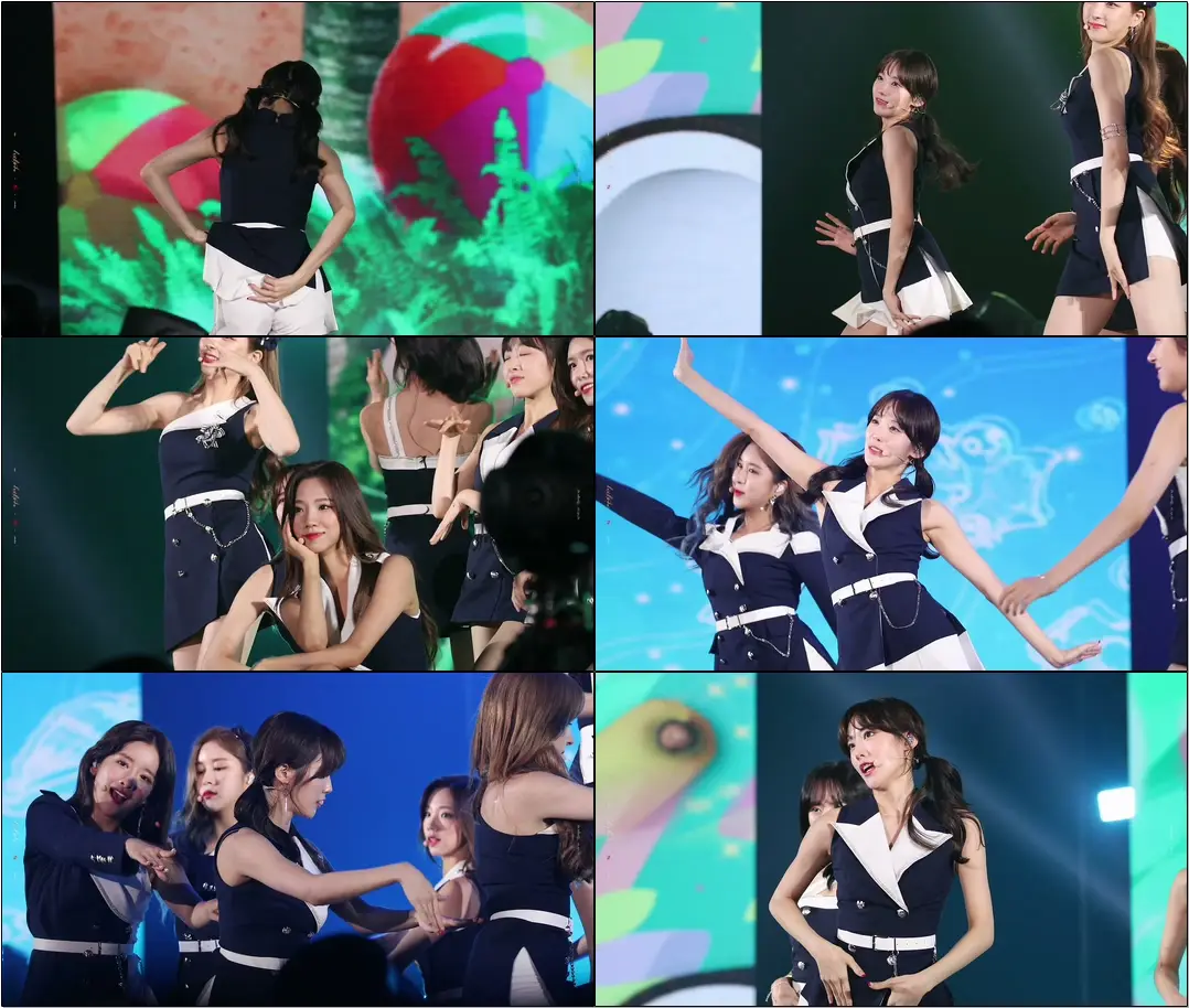 190822 #우주소녀 #루다 부기업 @소리바다어워즈 #직캠