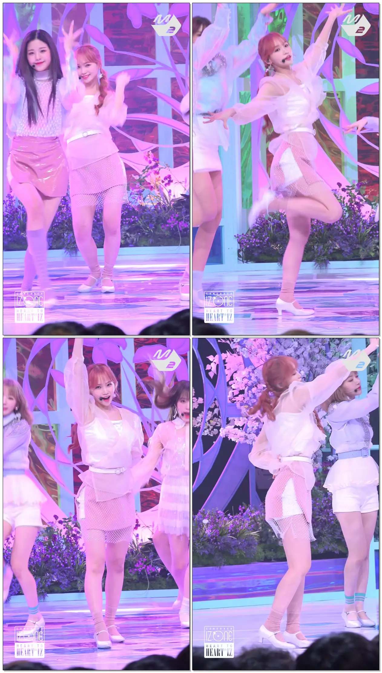 #아이즈원 #김채원 직캠 '비올레타(Violeta)' (IZ*ONE Kim Chaewon FanCam) | @HEART TO 'HEART*IZ'_2019.04.01