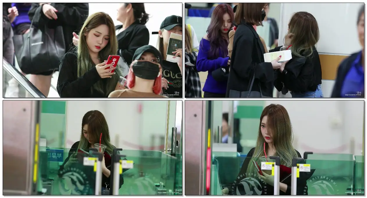190520 #프로미스나인(#fromis_9) #노지선 (김포공항 입국)